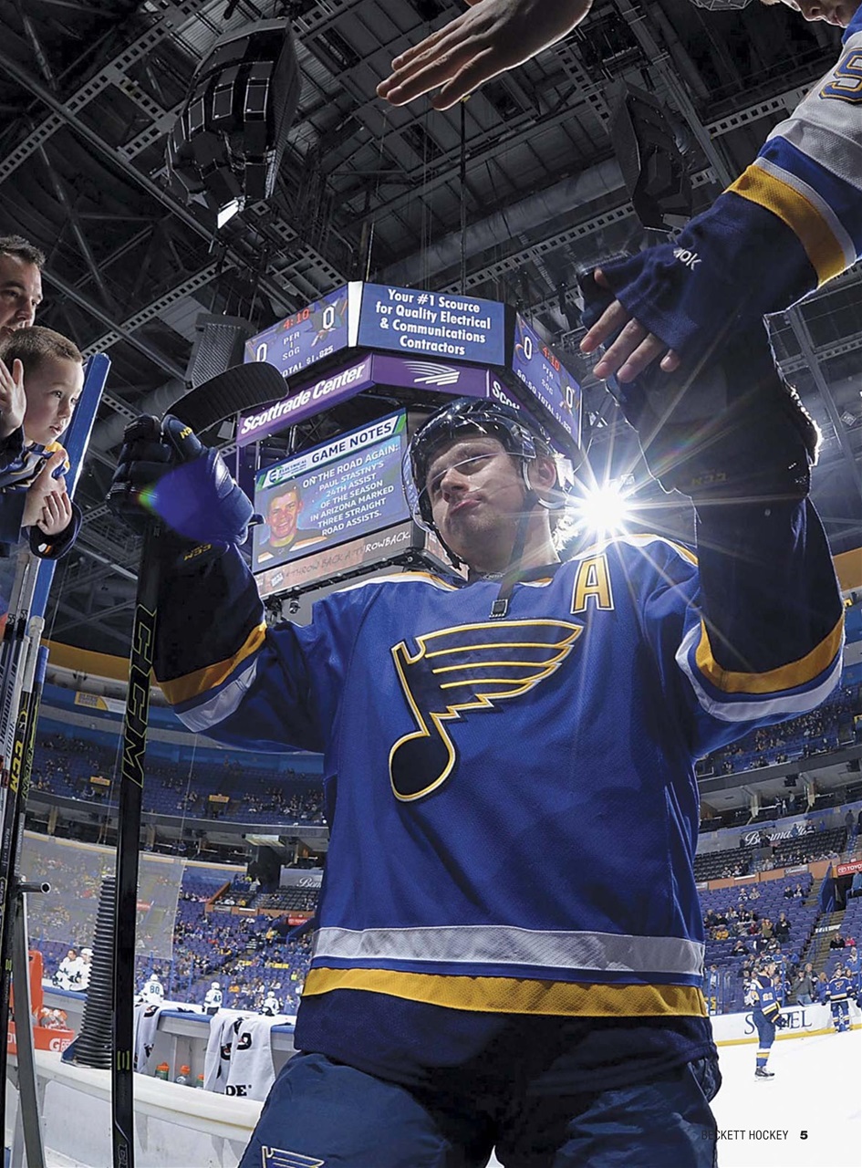 Beckett Hockey Magazine Preview Pages