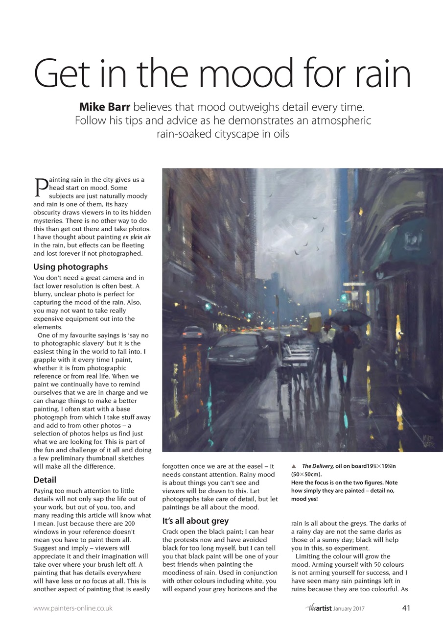 The Artist Preview Pages