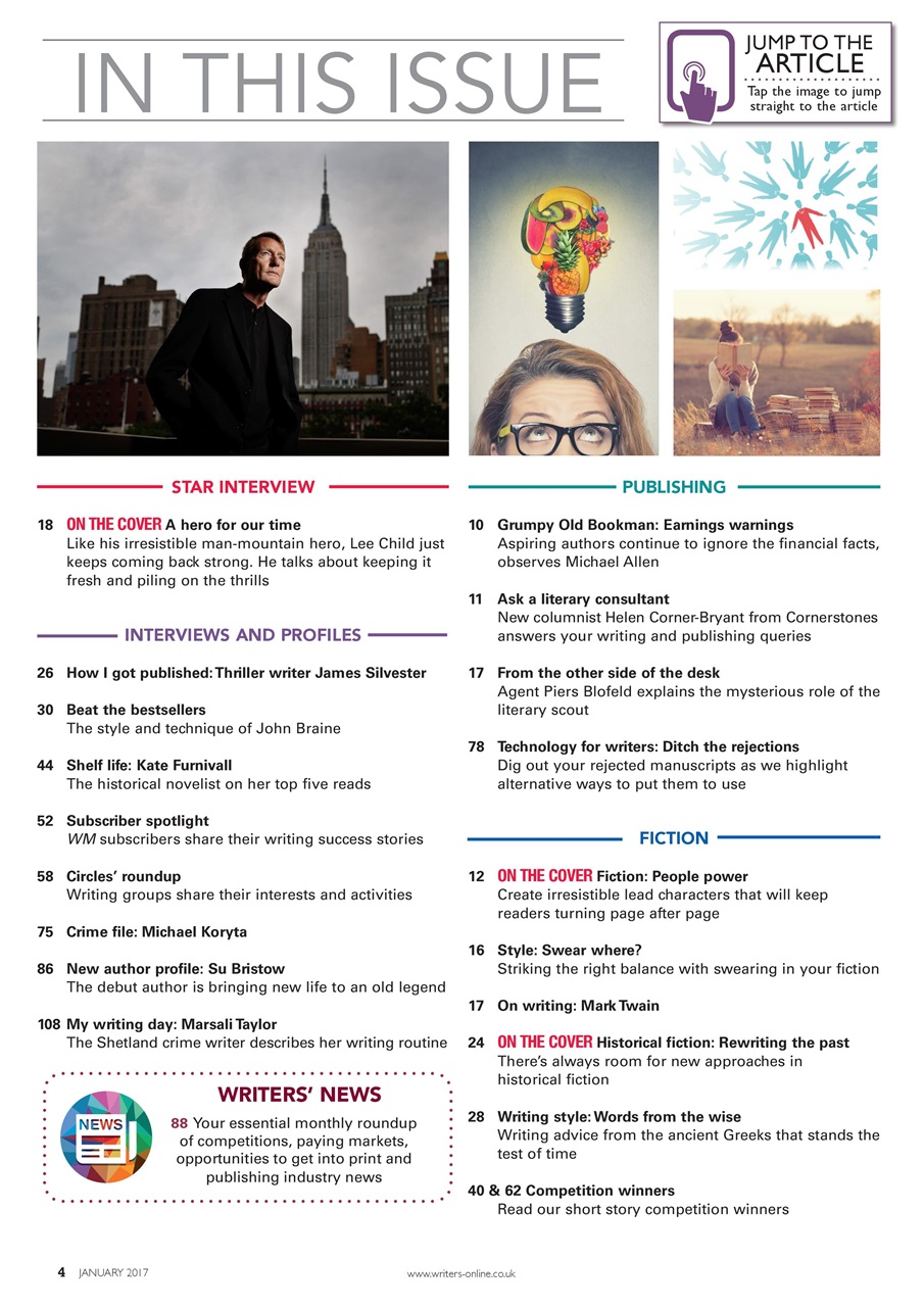 Writing Magazine Preview Pages