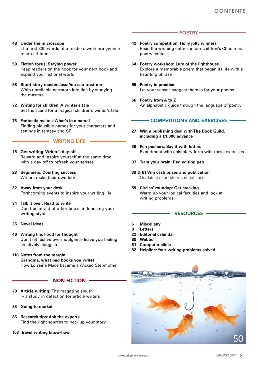 Writing Magazine Preview Pages