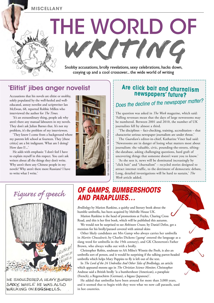 Writing Magazine Preview Pages