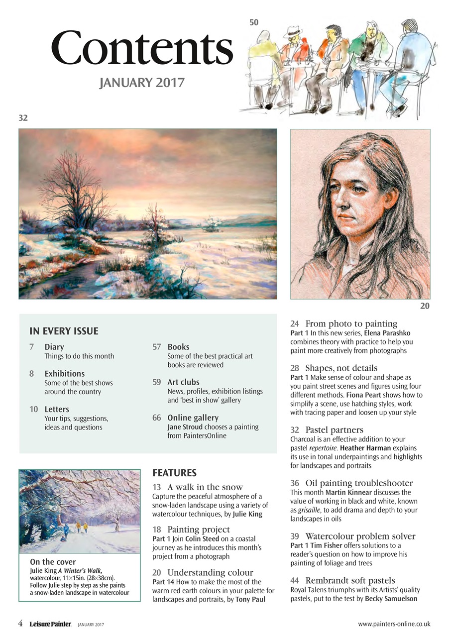 Leisure Painter & The Artist Preview Pages