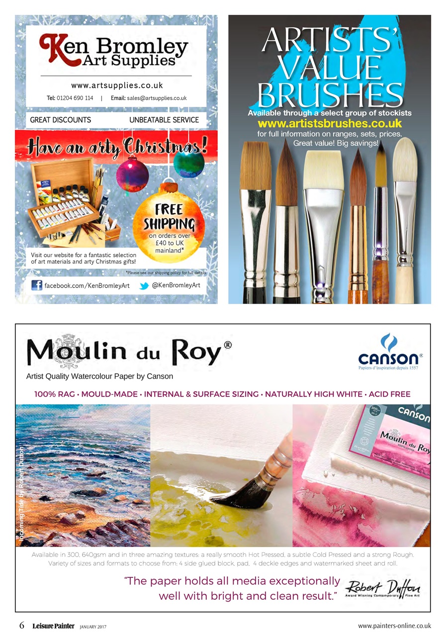 Leisure Painter & The Artist Preview Pages