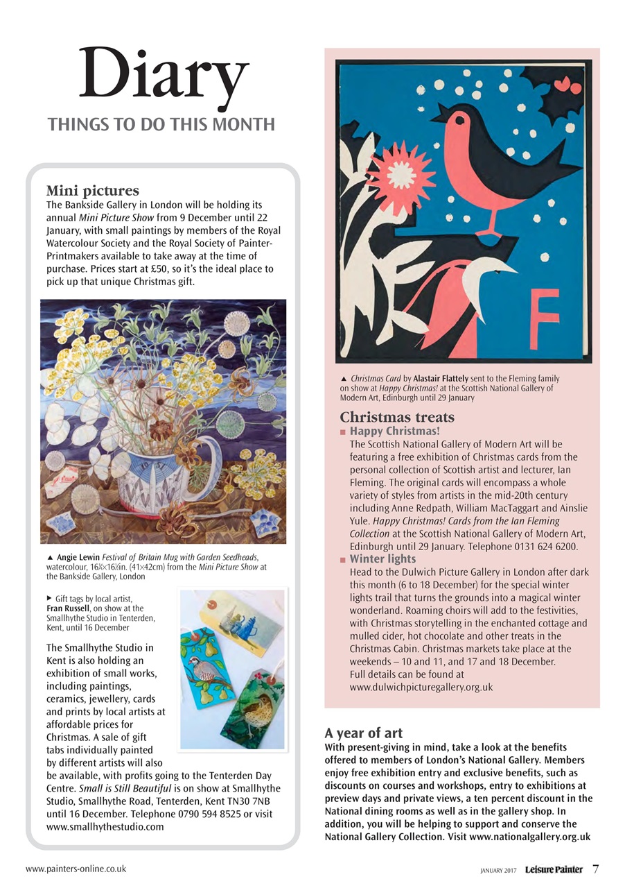 Leisure Painter & The Artist Preview Pages