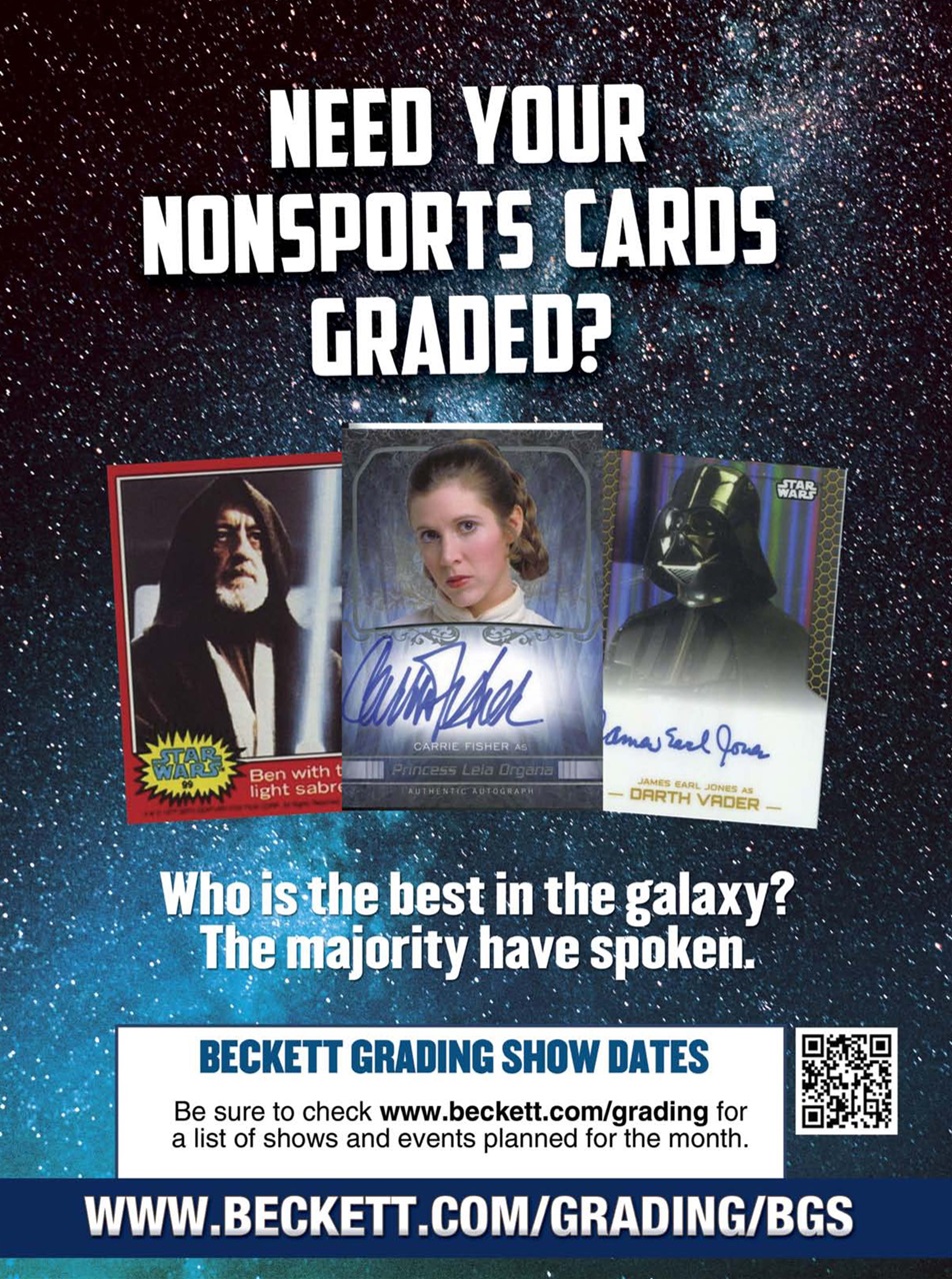Non-Sport Update Magazine Preview Pages
