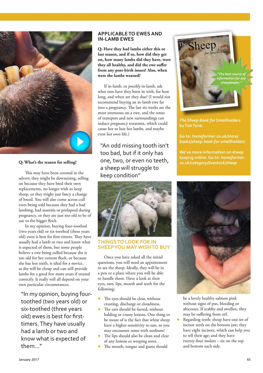 Home Farmer Magazine Preview Pages