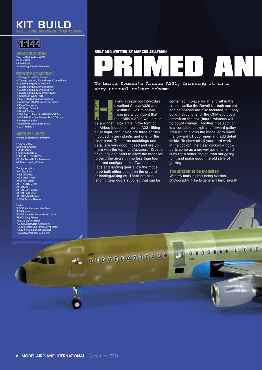 Model Airplane International Preview Pages