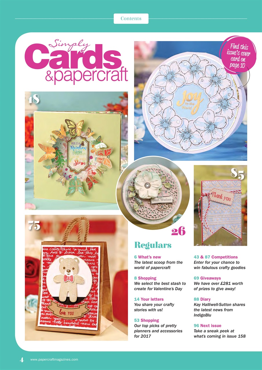 Simply Cards & Papercraft Preview Pages