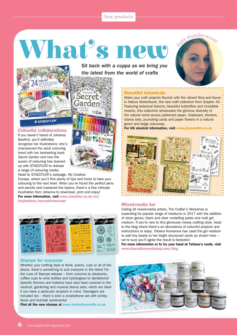Simply Cards & Papercraft Preview Pages