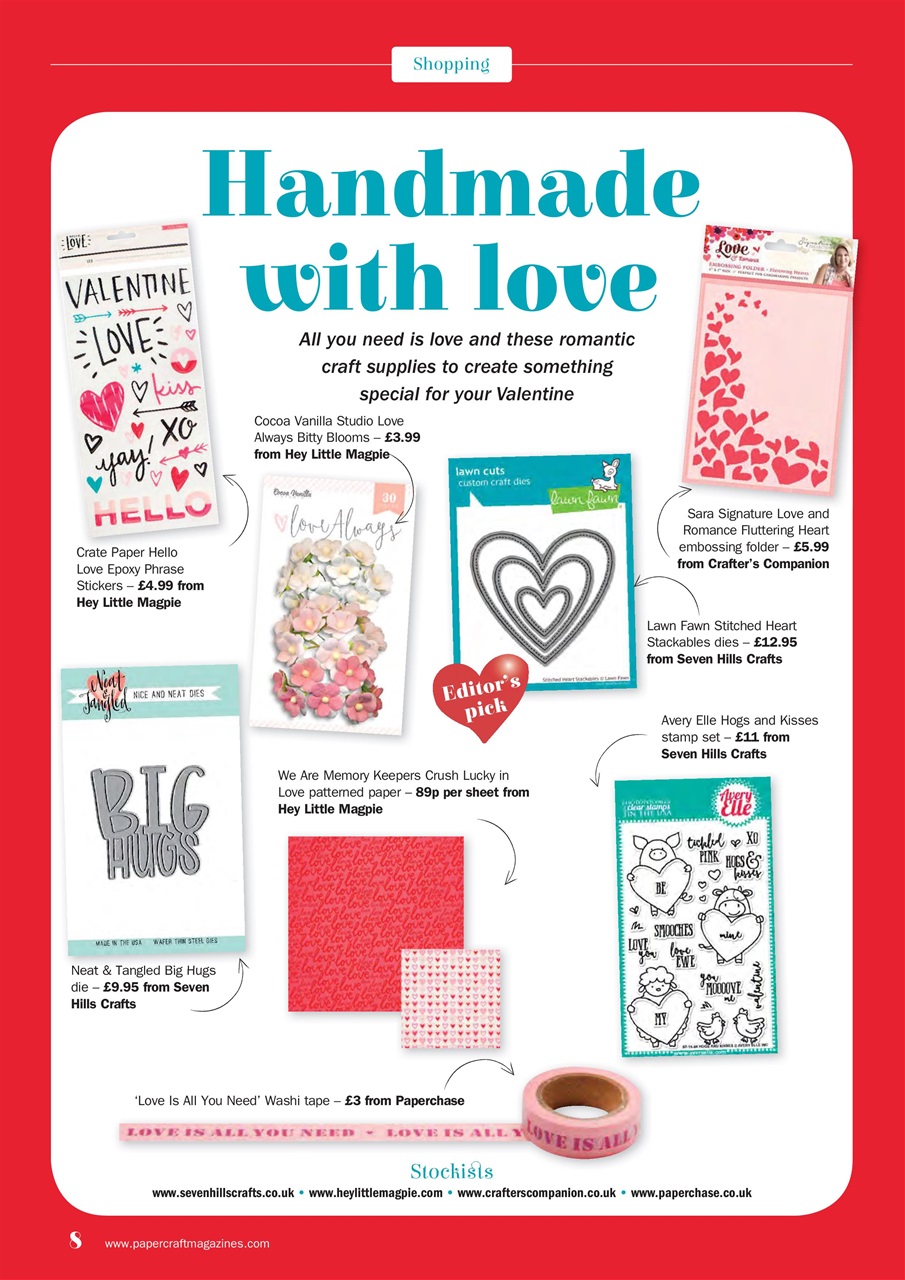 Simply Cards & Papercraft Preview Pages