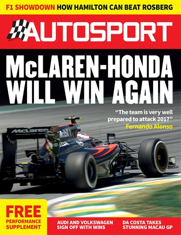 Autosport issue 24th November 2016