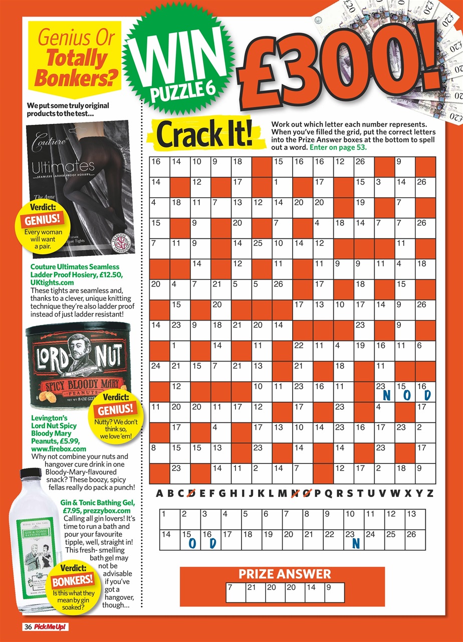 Pick Me Up Preview Pages