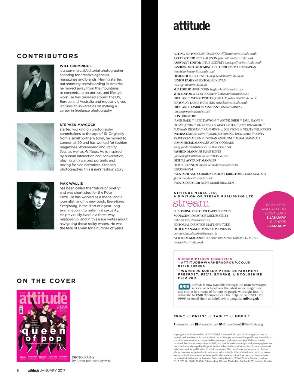 Attitude Preview Pages