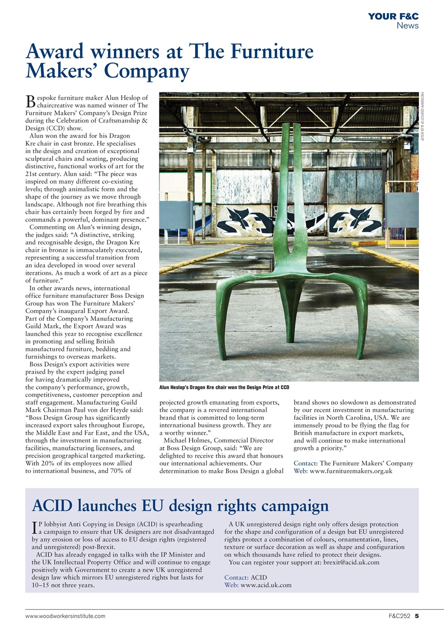 Furniture & Cabinetmaking Preview Pages