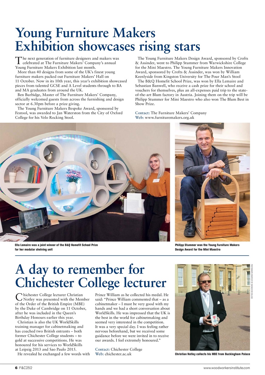 Furniture & Cabinetmaking Preview Pages