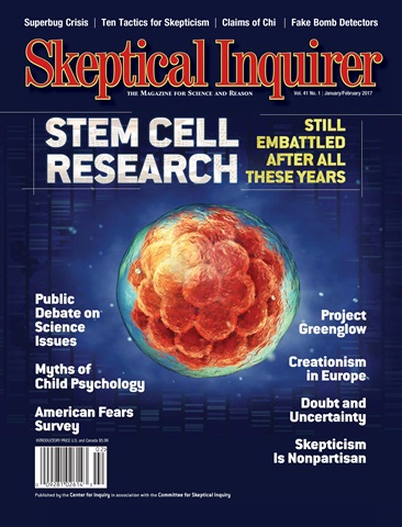 Skeptical Inquirer issue Jan Feb 2017
