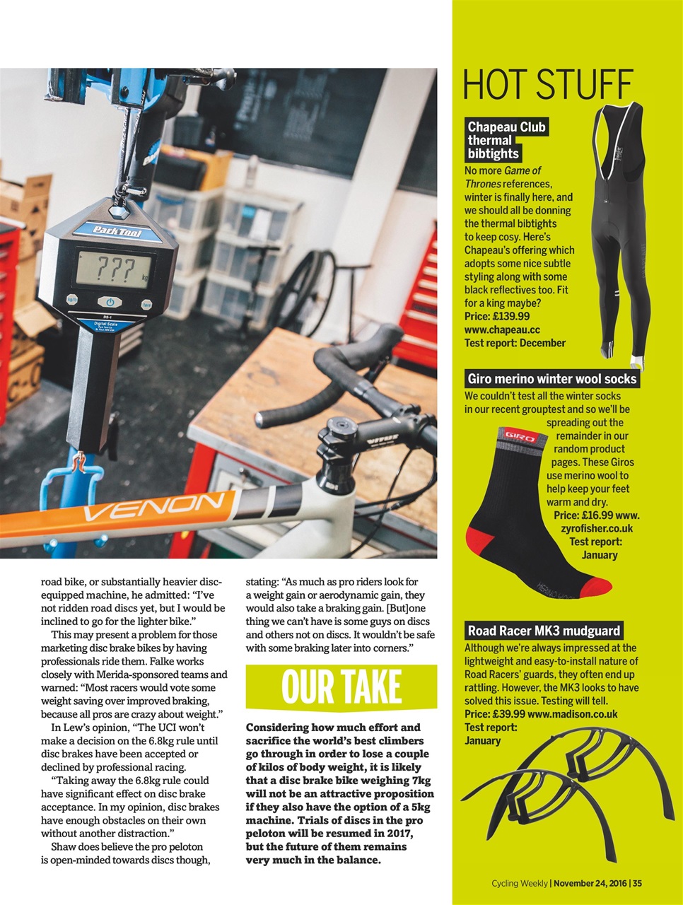 Cycling Weekly Preview Pages