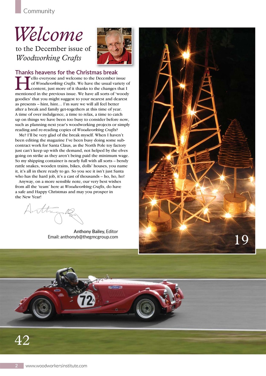 Woodworking Crafts Magazine Preview Pages