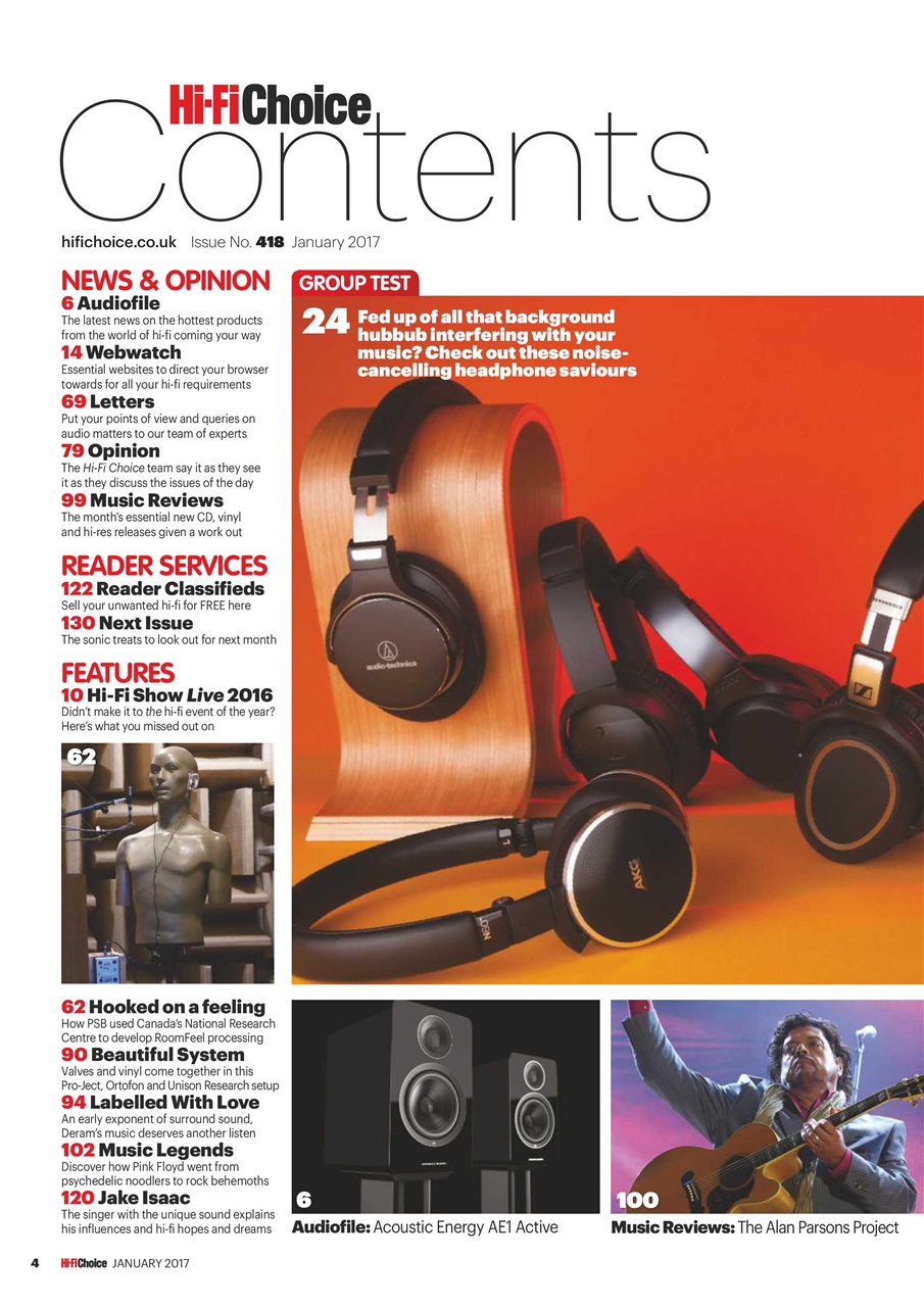 Hi-Fi Choice Preview Pages