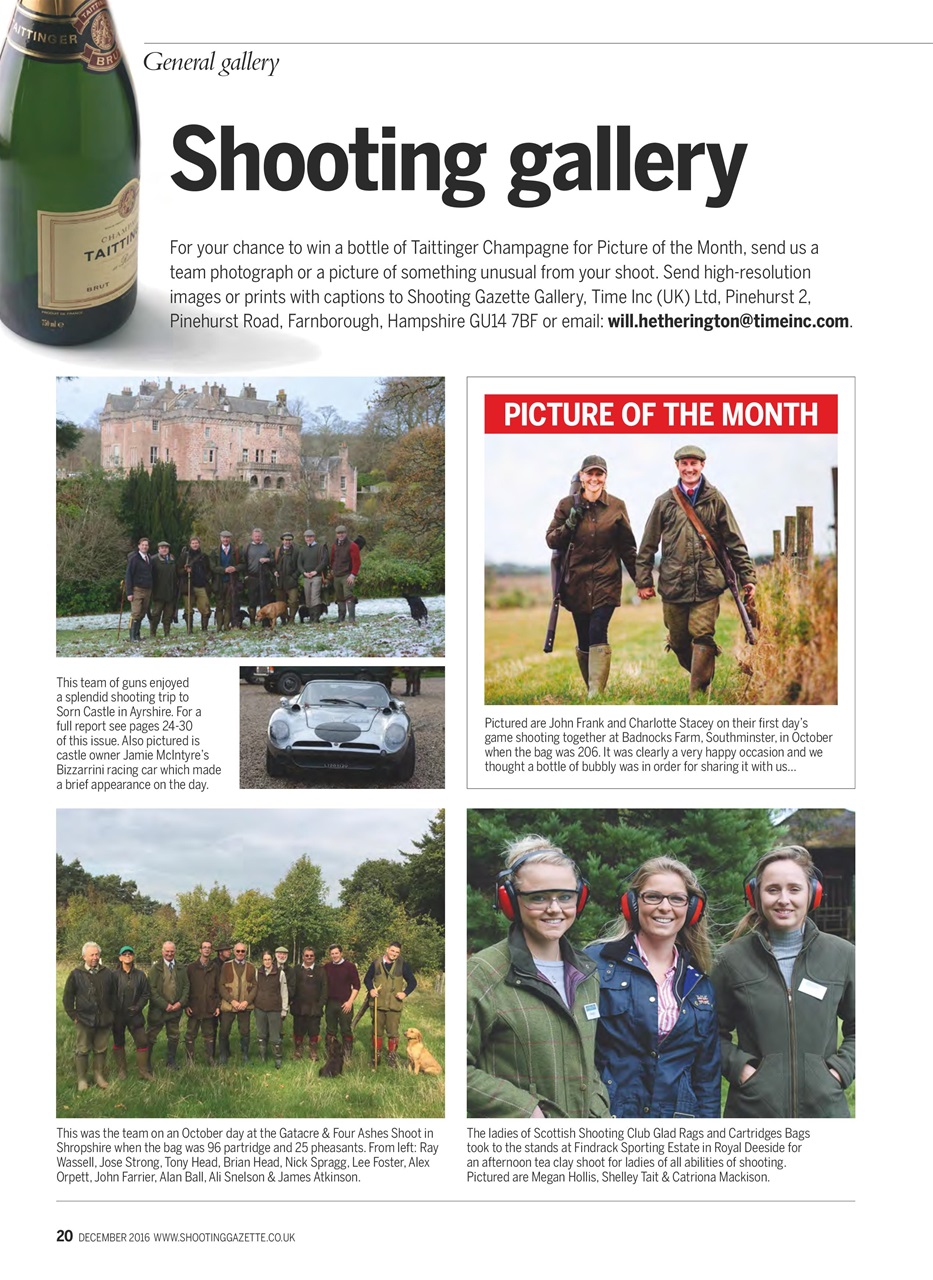 Shooting Gazette Preview Pages