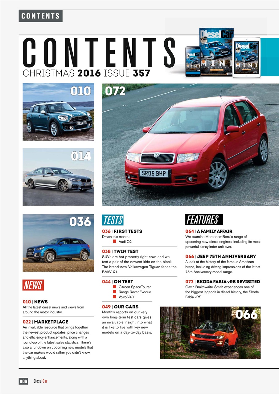 Diesel&EcoCar Magazine Preview Pages