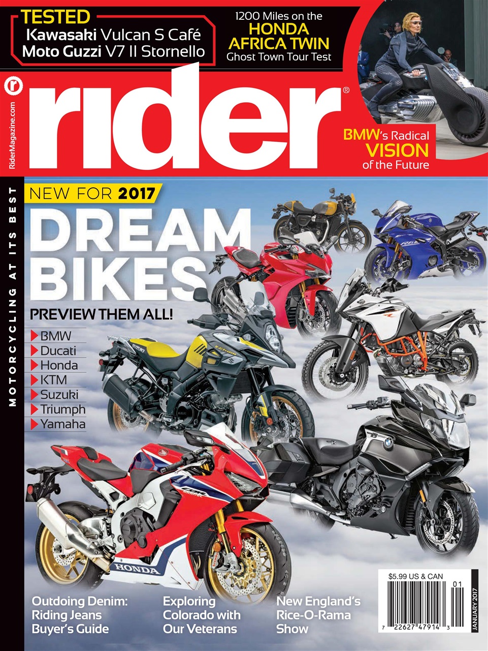 Rider Magazine Preview Pages