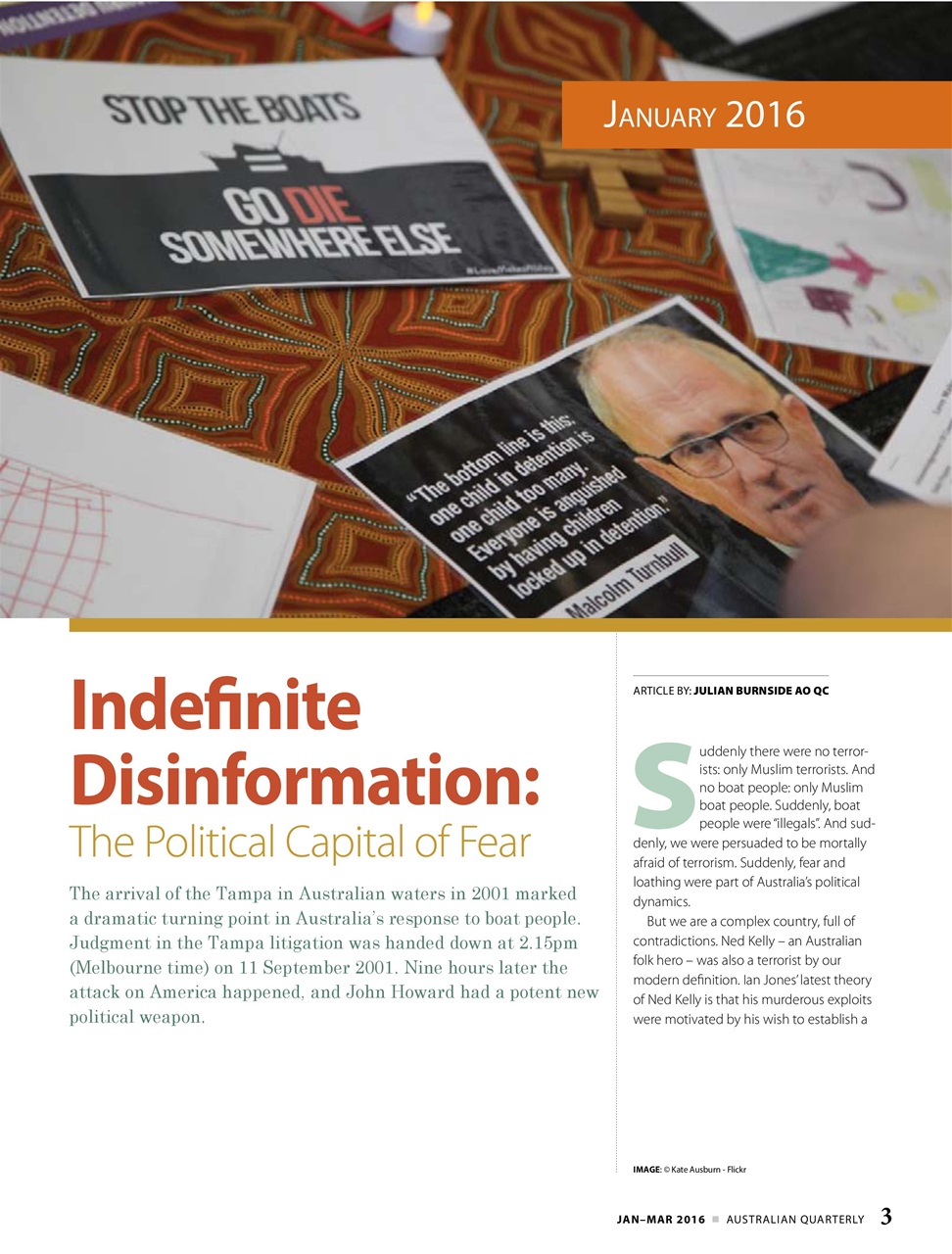 AQ: Australian Quarterly Preview Pages