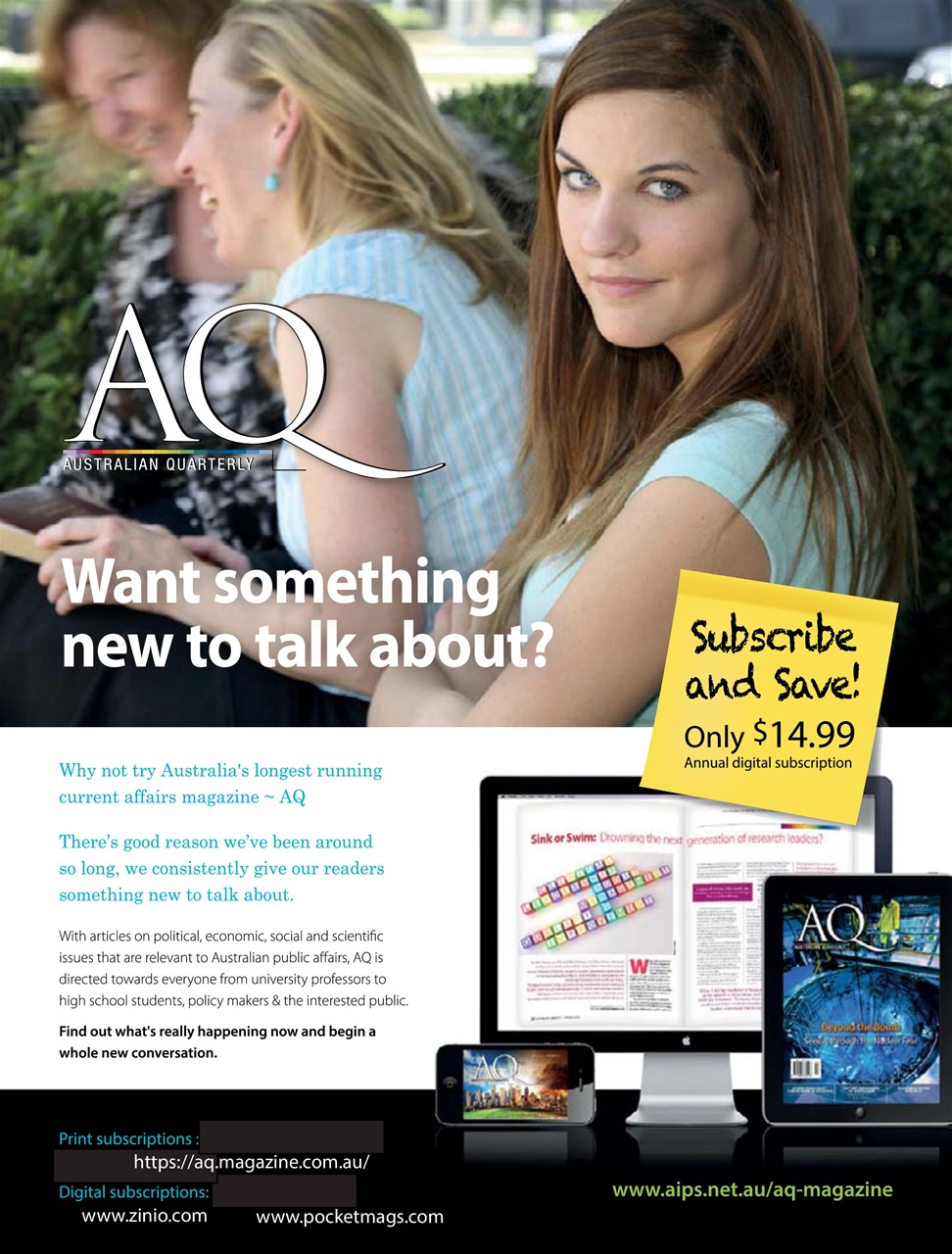 AQ: Australian Quarterly Preview Pages