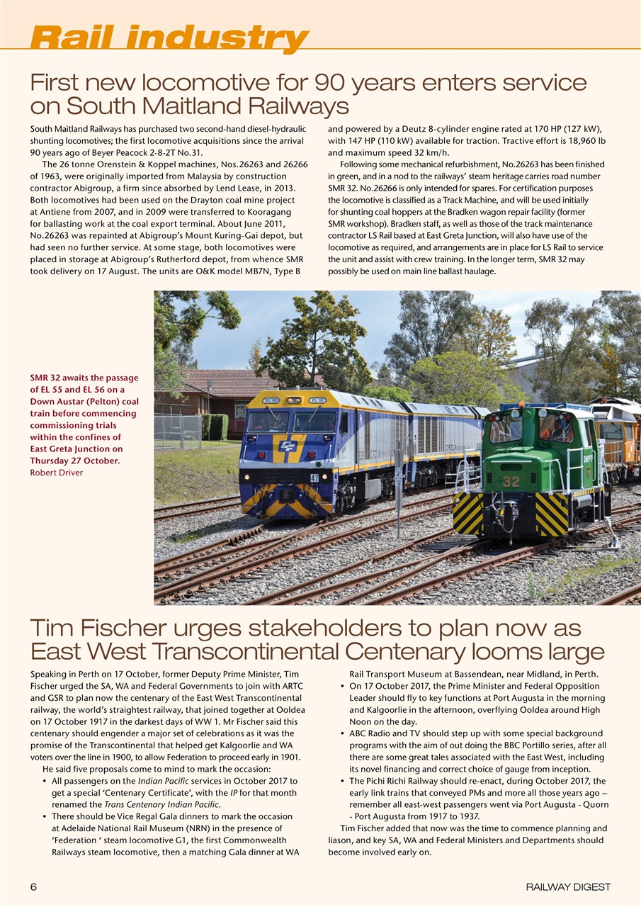 Railway Digest Preview Pages