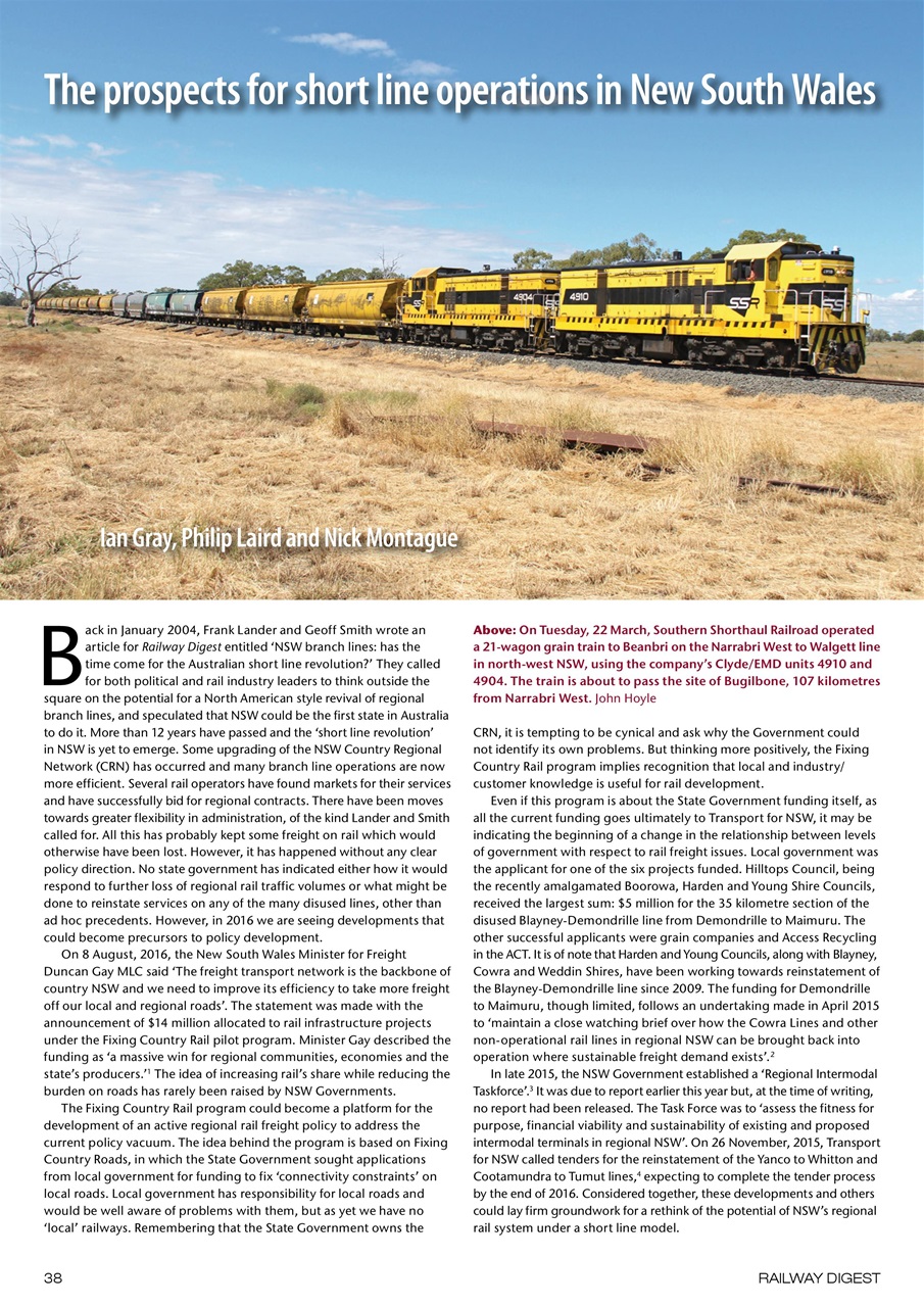 Railway Digest Preview Pages