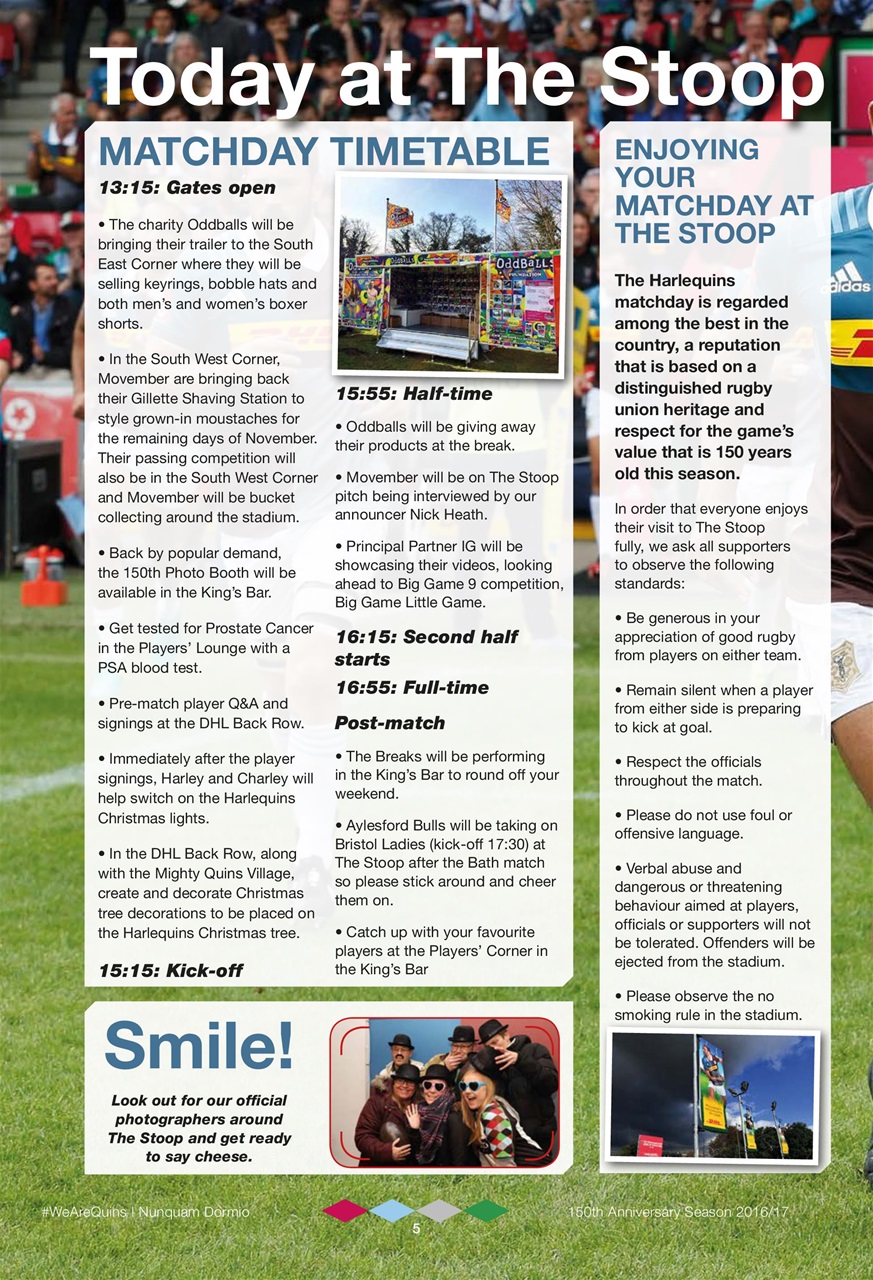 Harlequins Preview Pages