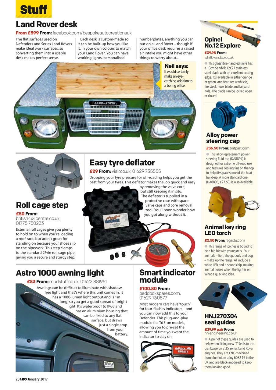 Land Rover Owner Preview Pages