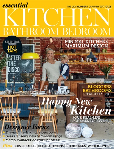 Essential Kitchen Bathroom Bedroom issue January 2017