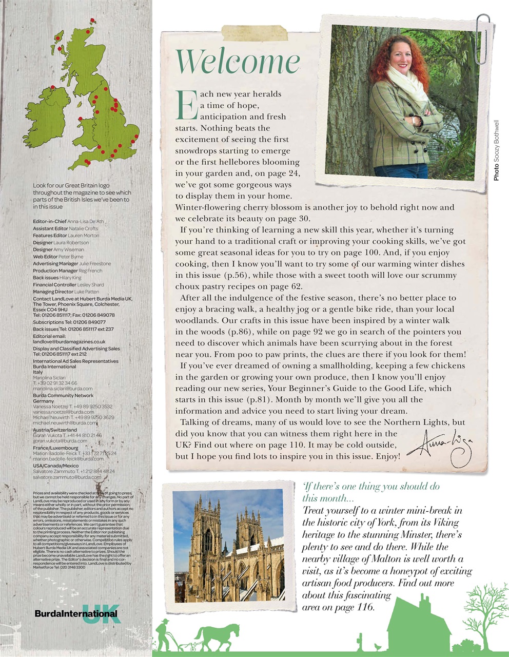 LandLove Magazine Preview Pages