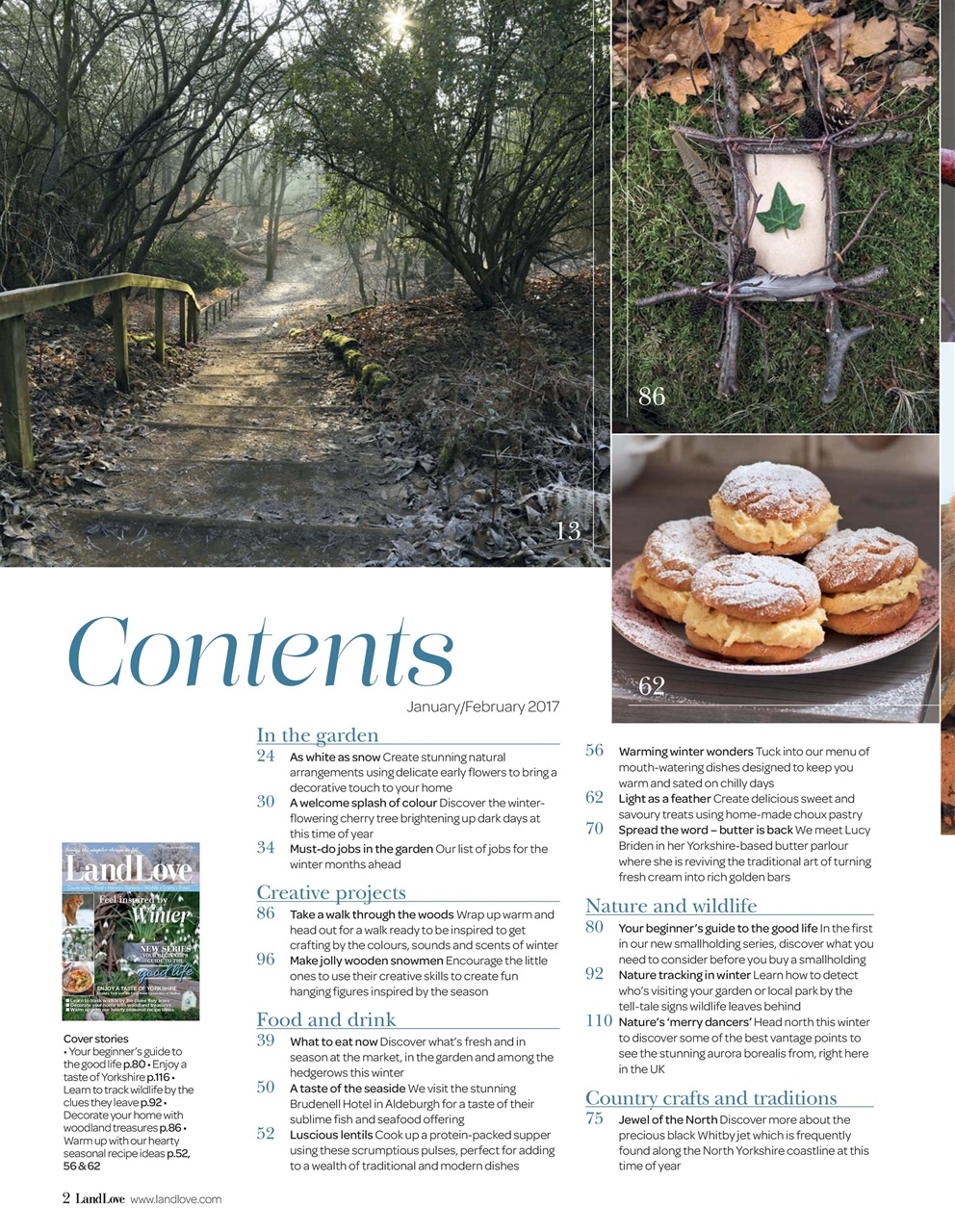 LandLove Magazine Preview Pages