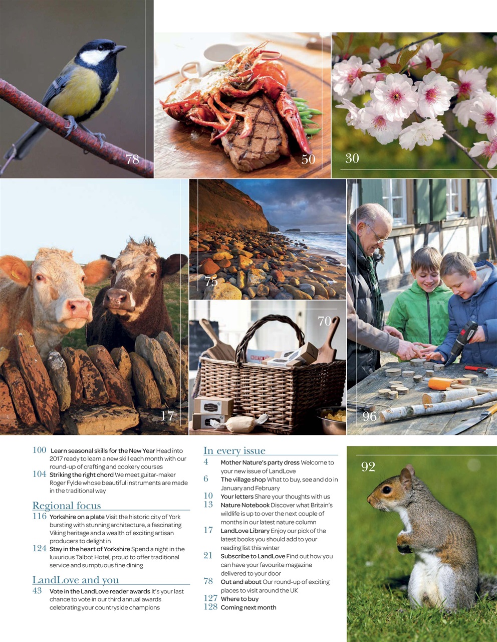 LandLove Magazine Preview Pages