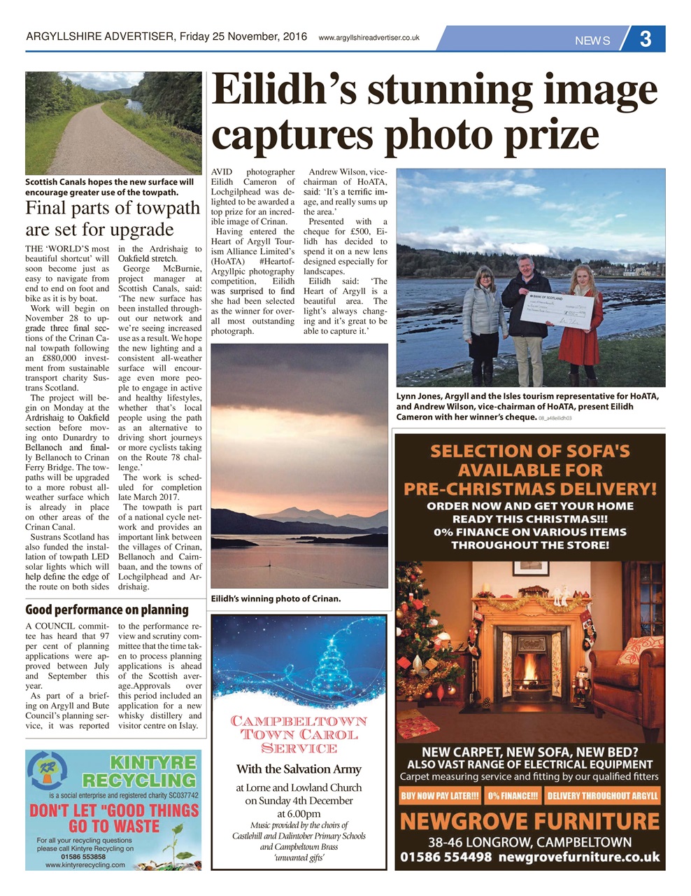 Argyllshire Advertiser Preview Pages