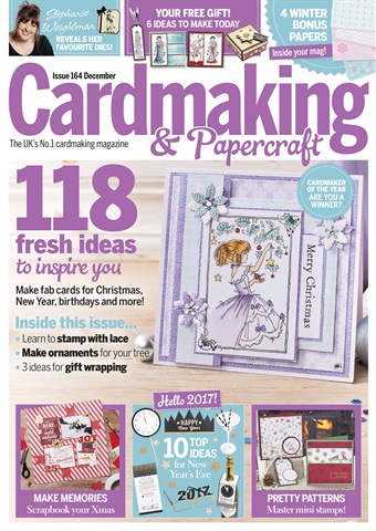 Cardmaking & Papercraft issue December 2016