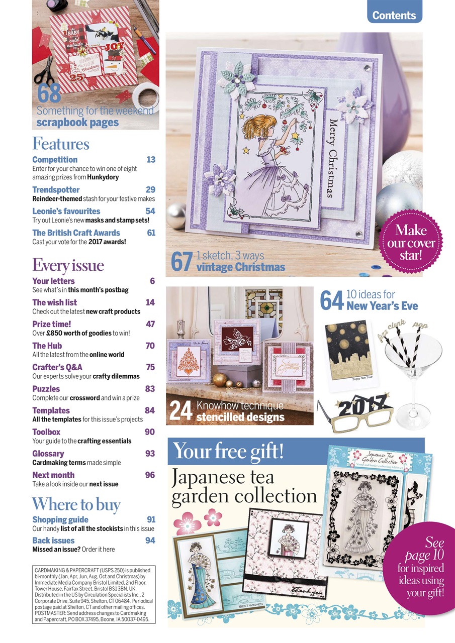 Cardmaking & Papercraft Preview Pages
