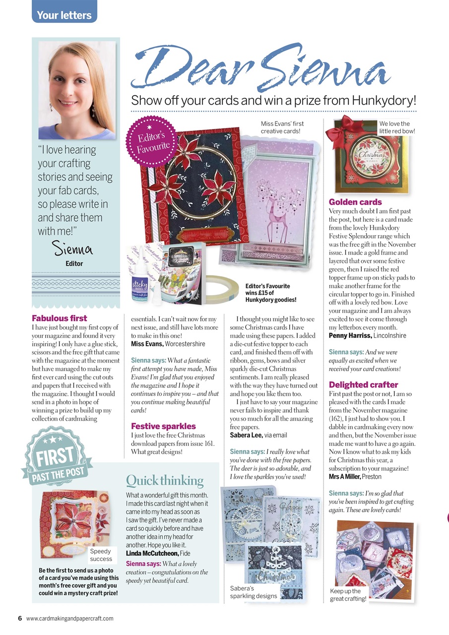 Cardmaking & Papercraft Preview Pages