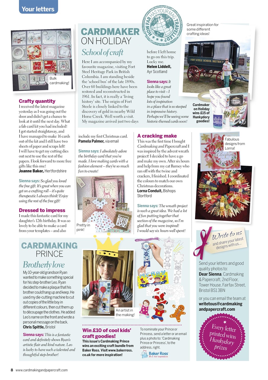 Cardmaking & Papercraft Preview Pages