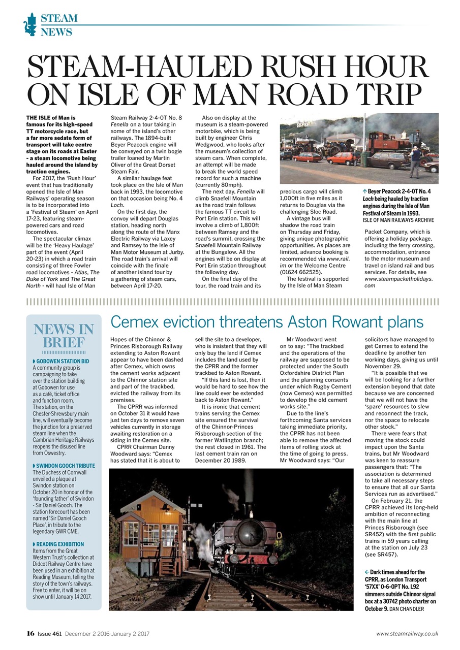 Steam Railway Preview Pages