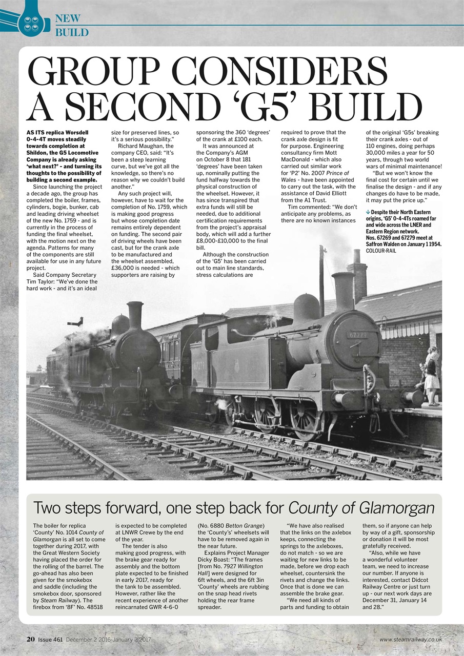 Steam Railway Preview Pages