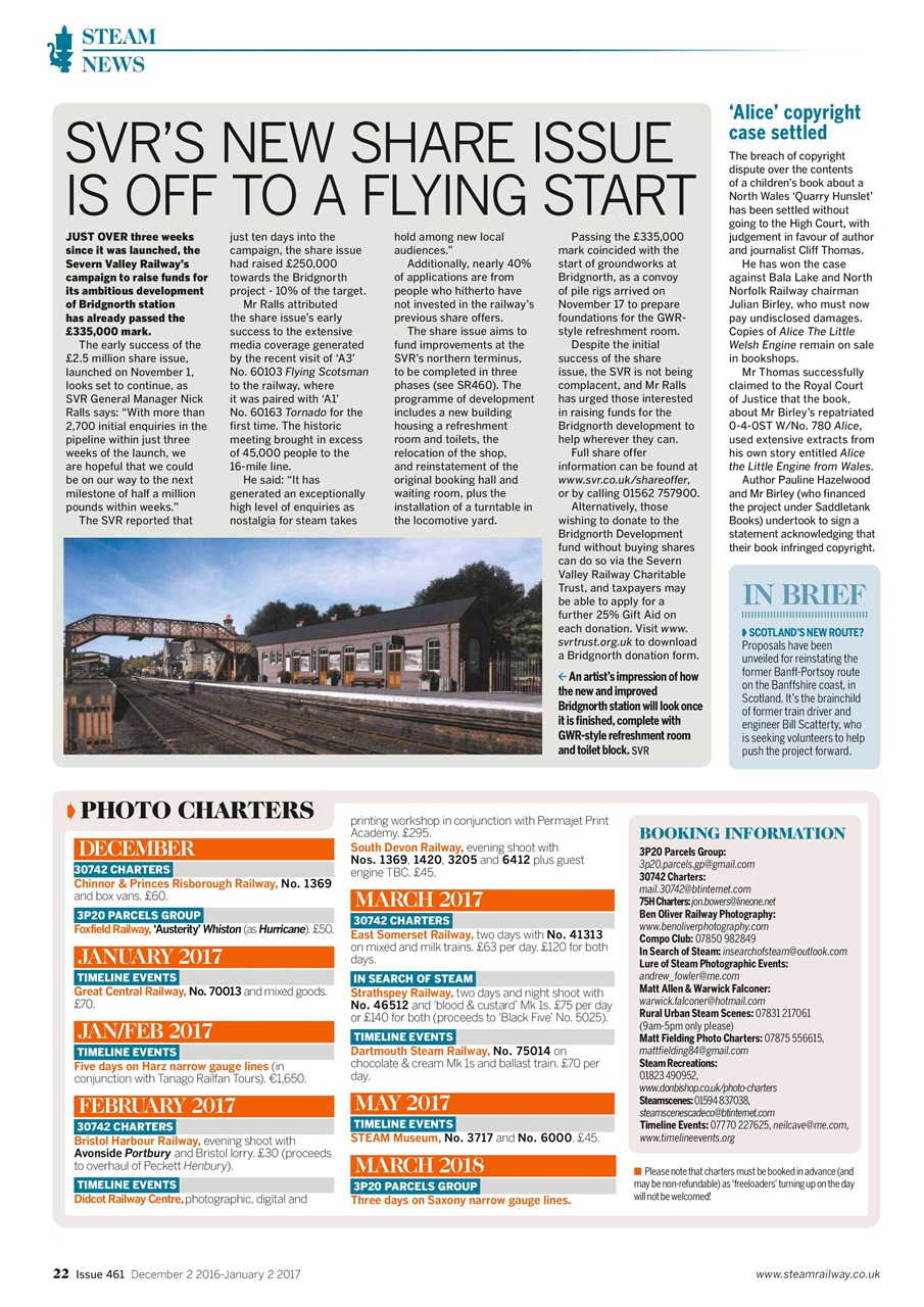 Steam Railway Preview Pages