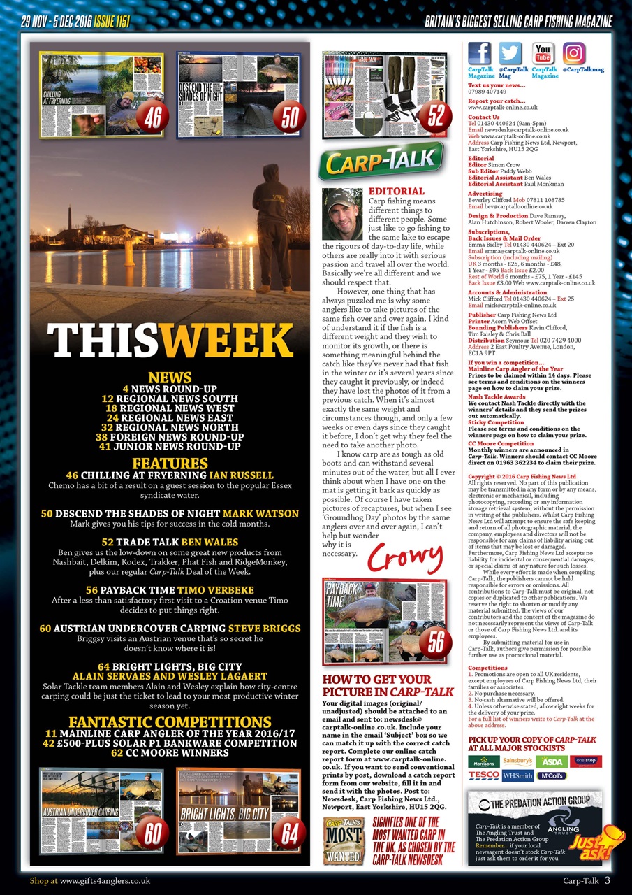 Carp-Talk Preview Pages