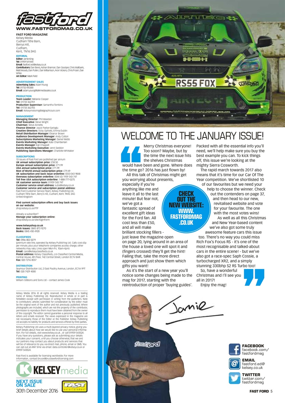 Fast Ford Preview Pages