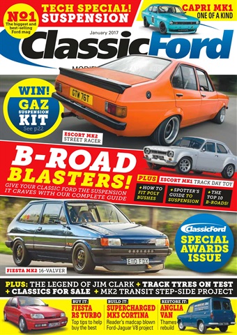Classic Ford issue No. 246 B-Road Blasters!