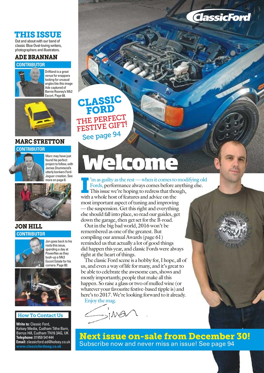 Classic Ford Preview Pages