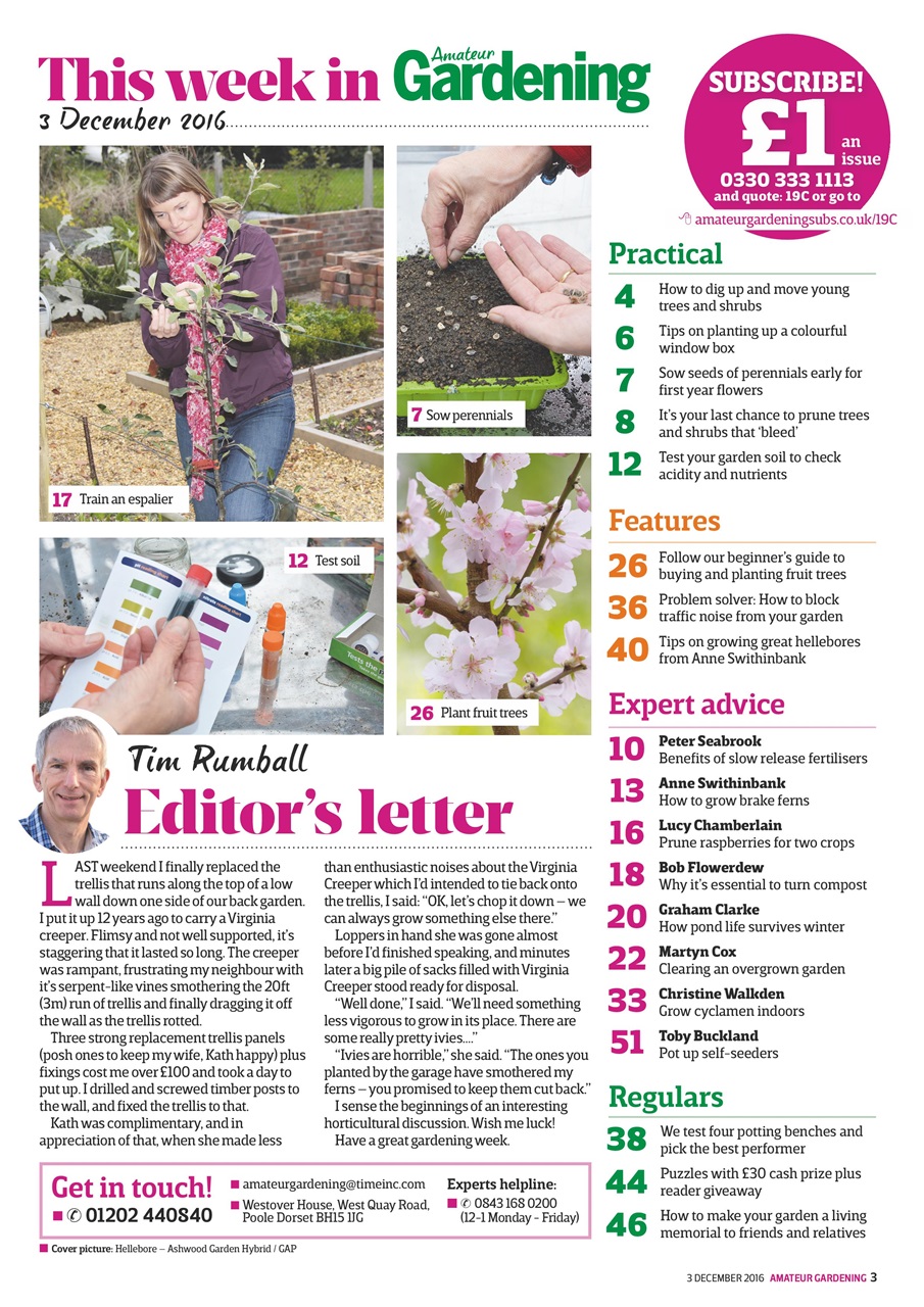 Amateur Gardening Preview Pages
