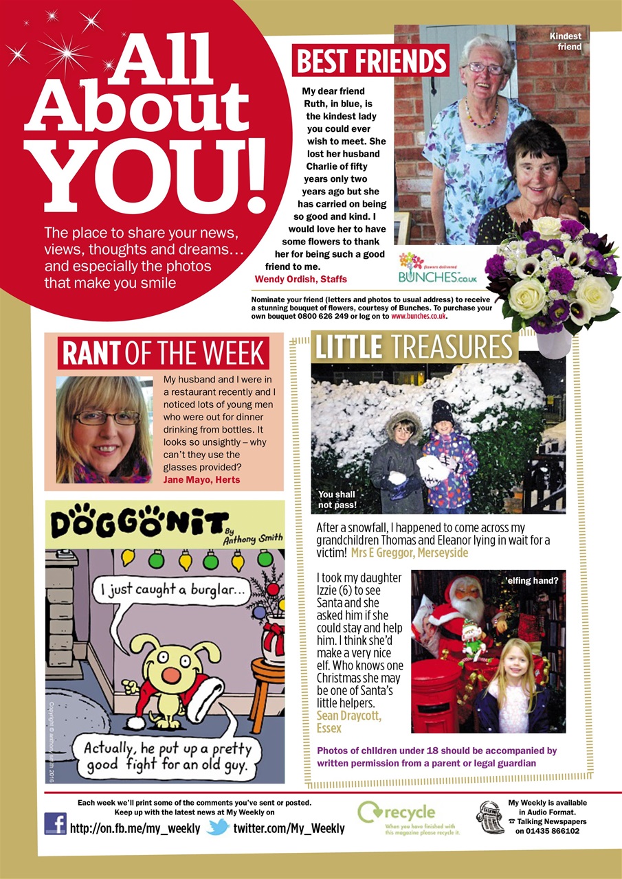 My Weekly Preview Pages